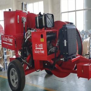 China Pulling  Cable Single Conductor Earth Wire Tensioner Stringing Machine on sale