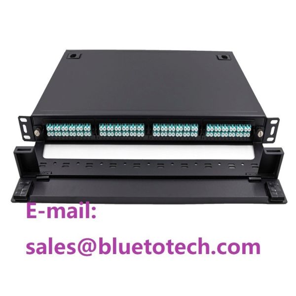 Multi Mode OM3 Fiber Optic Terminal Box Mpo Cassette Patch Panel