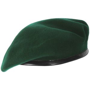 Quality OEM Classic French Military Beret With Soft Black Leather wholesale