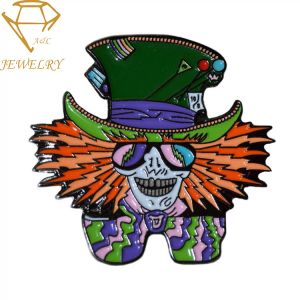 Quality Magnetic 60mm PVC Custom Soft Enamel Lapel Pins wholesale