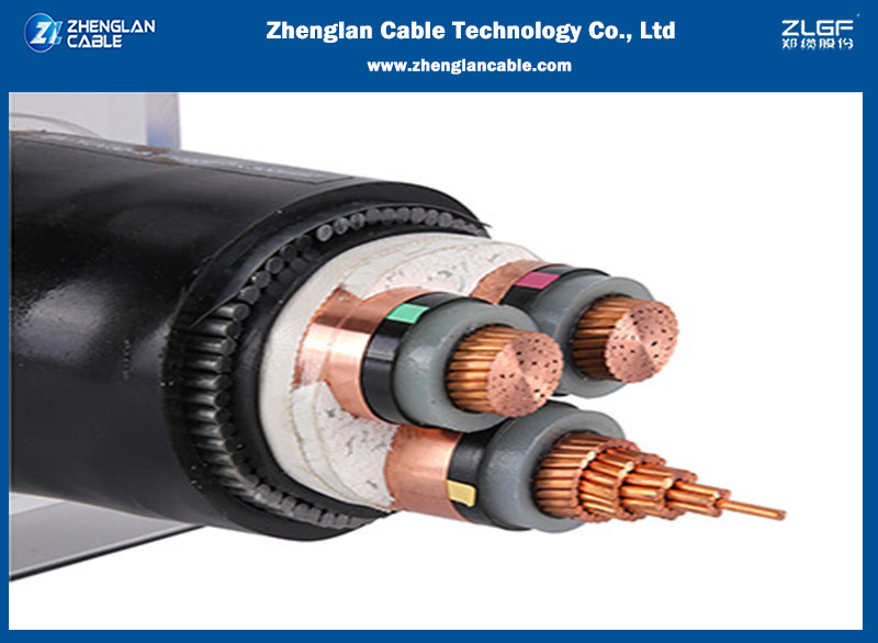 Nominal Section：25~400mm² 3.6/6KV Medium Voltage Armoured 1C Armoured Power Cable (CU/XLPE/LSZH/STA/NYBY/N2XBY/NYB2Y)