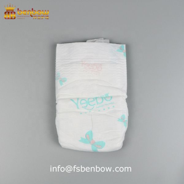 Chemical Free Sleepy Infant Disposable Diaper