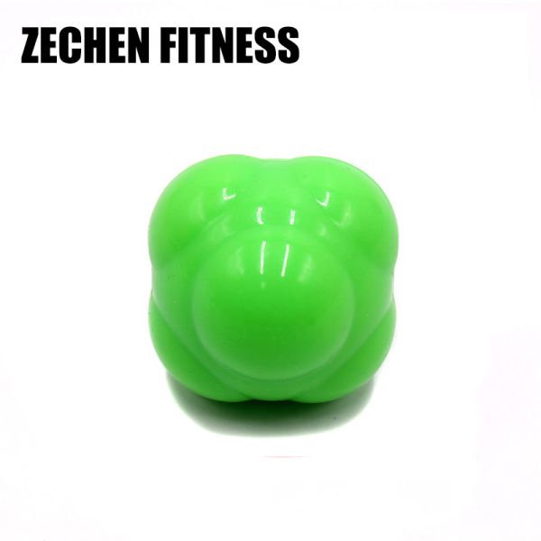 Hexagonal Rubber Speed Trainers Training Reaction Ball Set 7 Cm Agility Equipment