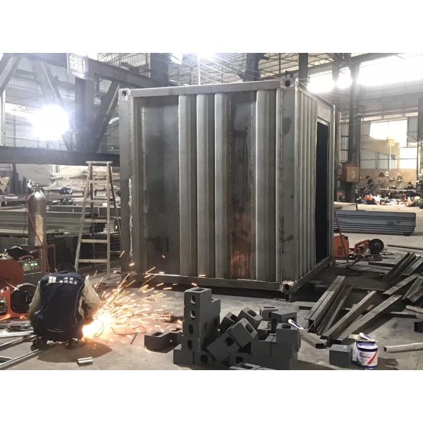 Steel Sheet Designed High Rise Prefab House Building