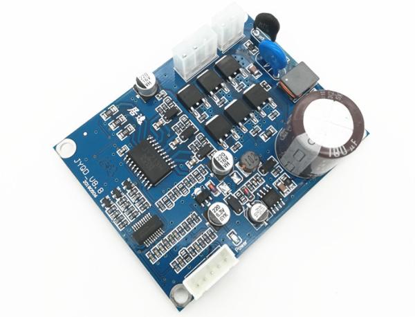 Cheap JYQD-V8.8 Sensorless Brushless Dc Motor Controller , 3 Phase Bldc Motor Driver  Board High Power for sale