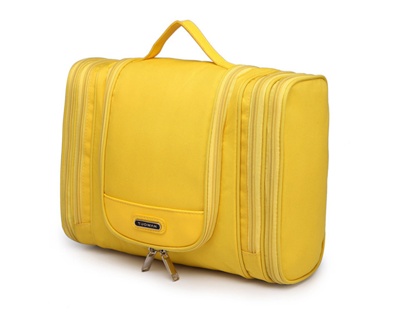 Tear Resistant Polyester 24cm Height Makeup Travel Organizer