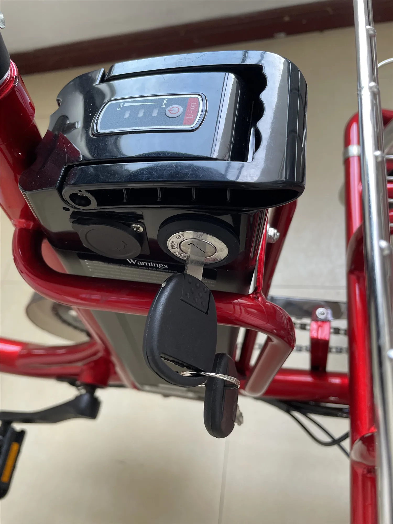 36V 250W 350W Adult Folding Electric Trike 20 Inch Electric 3 Wheel Cargo Bike