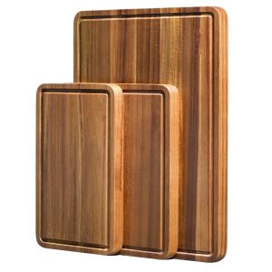 Quality Kitchenaid 43x30cm Acacia Wood Cutting Board With Groove wholesale