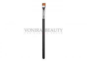 Quality Wider Flat Liner Private Label Makeup Brushes With Nylon Brush Head wholesale