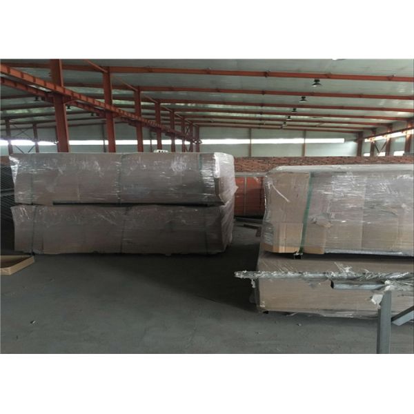 Green Coated Galvanized Welded Wire Fencing 2.5m Length Security Bending