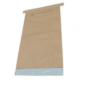 China Brown Multiwall Paper Sewn Open Mouth Bags 25kg Food Grade on sale