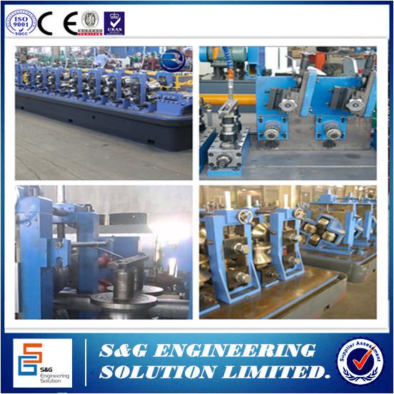 Cheap Automated Roll Forming Mill Ss Pipe Welding Machine 100 ~ 400mm Steel Coil Width for sale