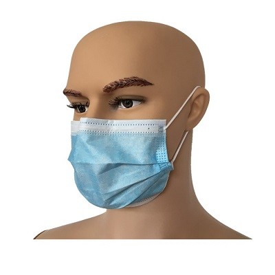 Quality Elastic SMS 17.5*9.5cm Disposable Earloop Face Mask wholesale