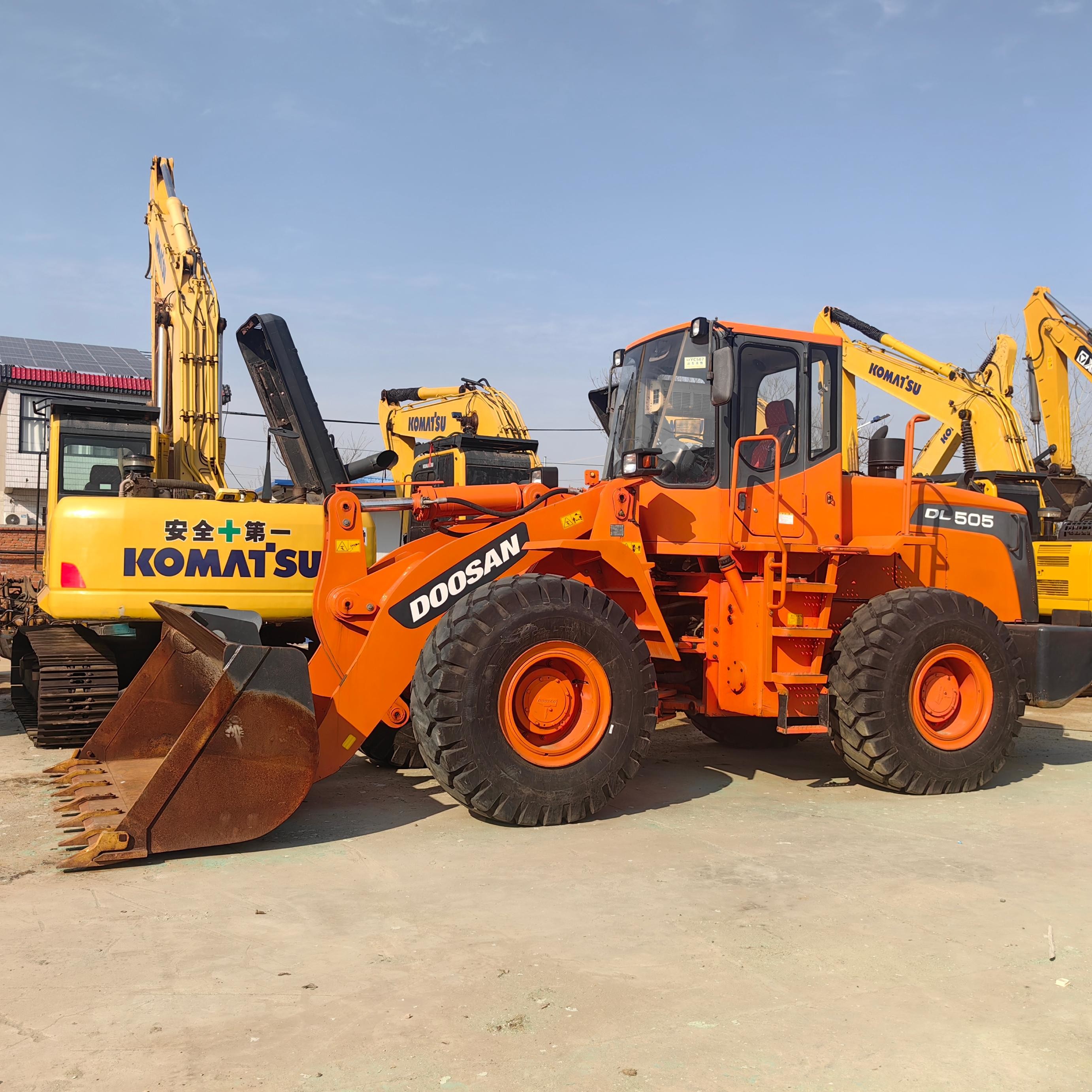 Korea Brand Doosan DL505 Used Wheel Loader with 2.7 m³ Bucket Capacity