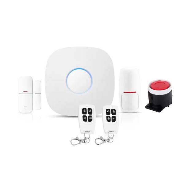 Tuya Smart Home Wireless WiFi 4G GSM Gateway Alarm System Support Door/Window