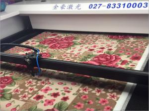 Quality Carpets Artificial Grass Laser Cutter Bed Water Cooling Stable Performance wholesale