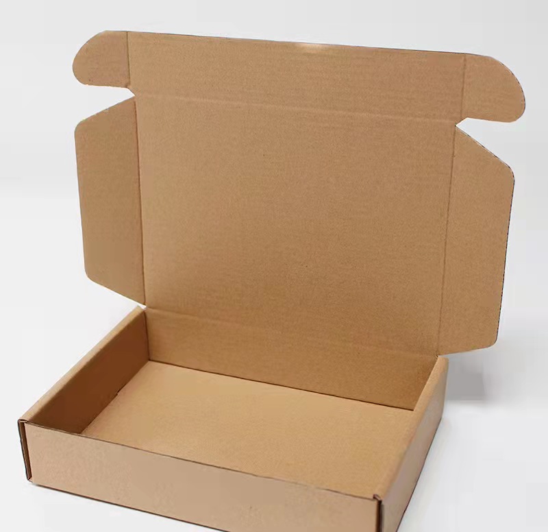 6x4x3 Corrugated Cardboard Shipping Box For Shoe Clothing Cosmetic