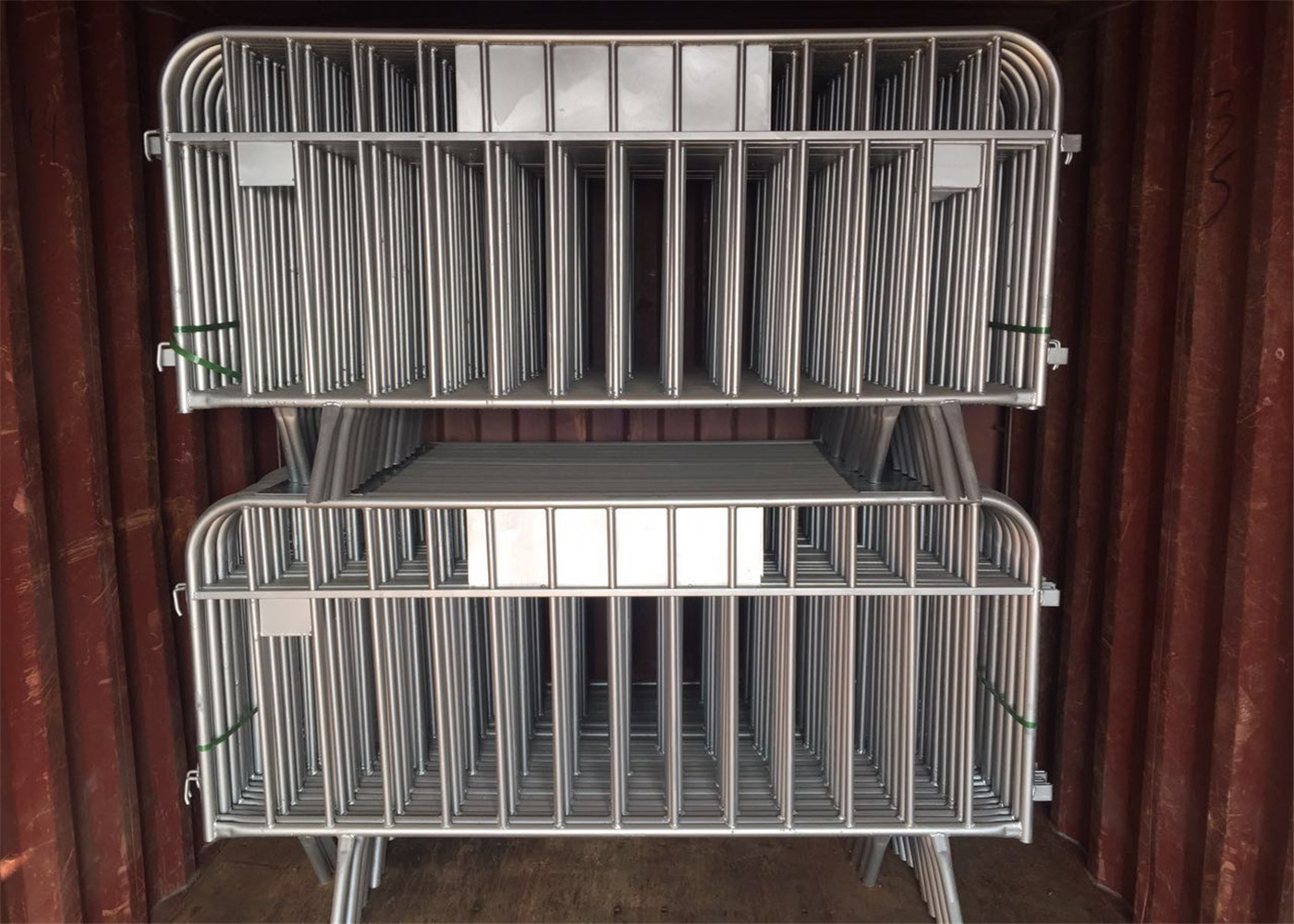 Hot Dipped Galvanized Crowd Control Barriers