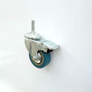 Quality TPR 2 Inch Caster Wheels For Small Furniture Cart wholesale