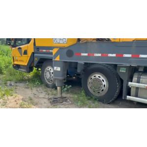 Used 2018 XCMG XCT110L7 110-ton Hydraulic Truck Crane 5000h