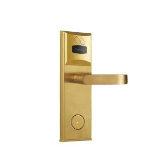 Quality Hotel Electronic RFID Key Card Door Lock Smart Deadbolt Card Lock With Hotel System wholesale