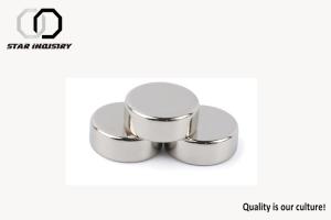 China D6.35×3.05mm Glass Door Magnet , Super Strong Ndfeb Disc Magnets on sale