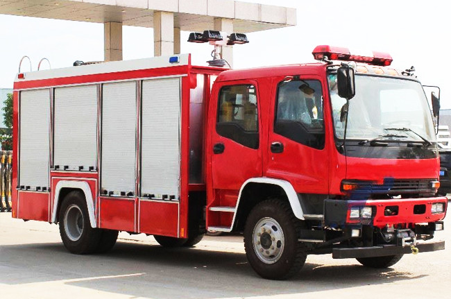 High-Efficiency Fire Pump And Hose Reel Equipped Fire Truck For Quick Deployment