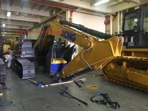 Quality Yellow Color Crawler Excavator Road Construction Machines Low Fuel Consumption wholesale