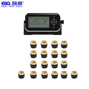 Quality IP67 18 Tires Truck TPMS Tire Pressure Monitoring System wholesale