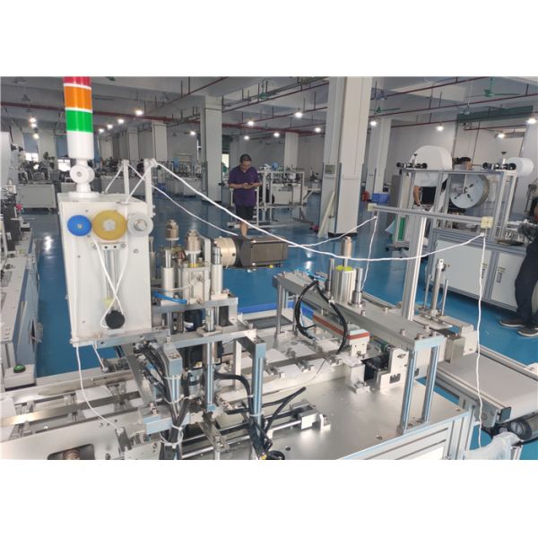 Fully Automatic 3 Layers Flat Mask Making Machine