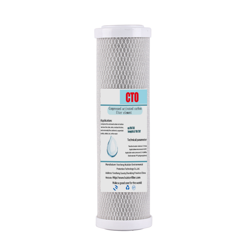Activated Carbon CTO Filter Cartridge for Farms Core Components and Pressure Vessel