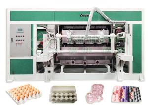 China Rotary Egg Tray Forming Machine / Egg Tray Equipment Energy Saving on sale