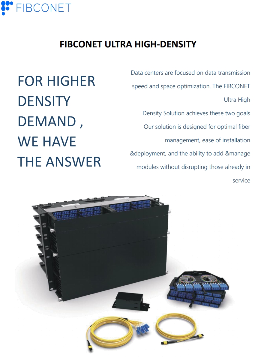 12/24/48 Cores/Cusomized Fiber Optic Equipment for FTTX/FTTH in 19-Inch 1u/2u/4u Rack