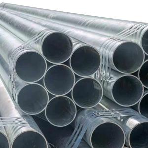 China ERW Galvanized Steel Conduit Pipe Round/Square Section Shape on sale