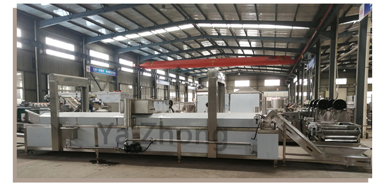 100kg/h Double Tanks Industrial Potato Frying Machine Deep Fryer for Restaurant
