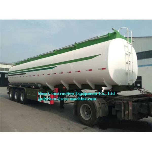 Large Capacity Heavy Duty Semi Trailers 42000L For Oil Fuel Diesel Gas