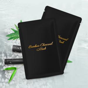 China Black Activated Hydrating Sheet Mask Bamboo Charcoal Facial Mask on sale