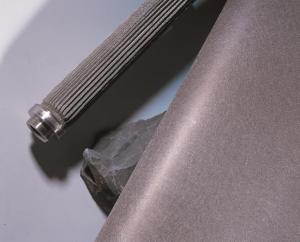 Quality 85% Porosity Metal Mesh Fiber Felt , Anti Corrosion Fecral Fiber Sintered Felt wholesale