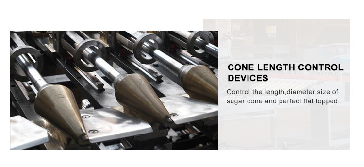 107 Plates Sugar Cone Production Line 14kg / Hour 1.5kw
