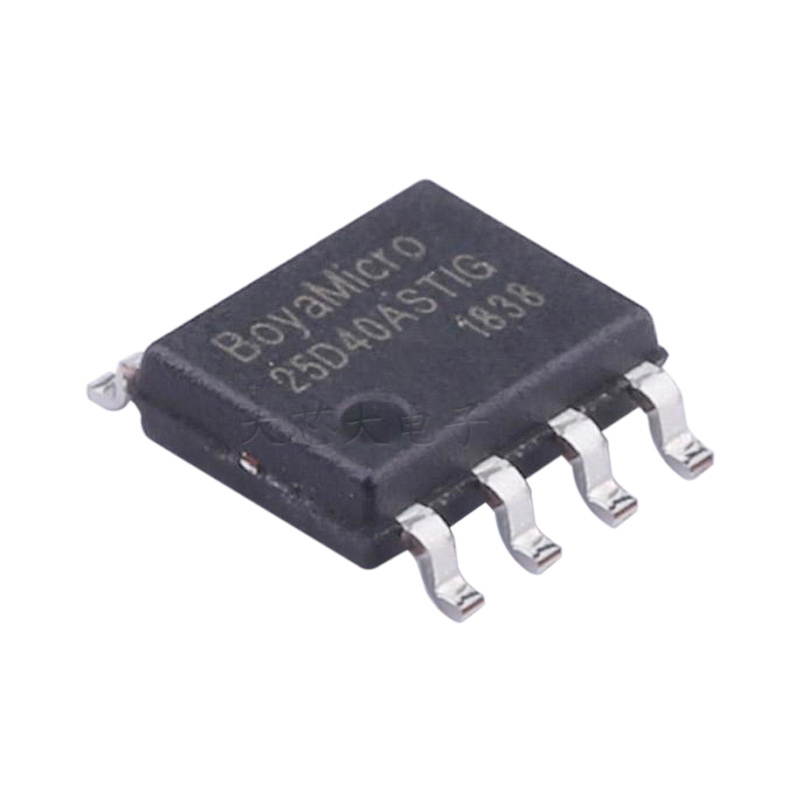 55MHz Nor Spi Flash 2.7V ~ 3.6V SPI-Quad I/O BY25D40ASTIG