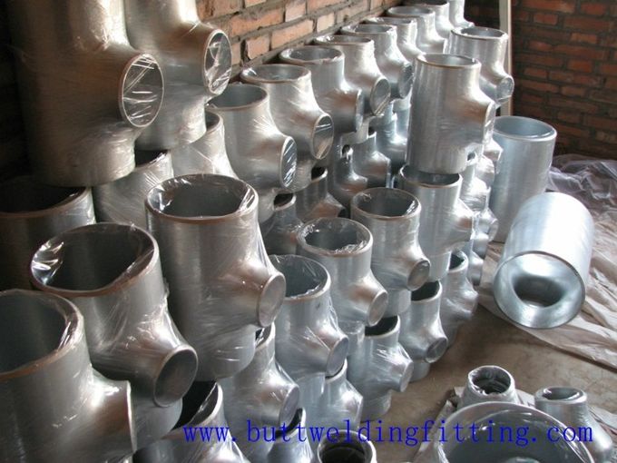 Forged Tee Fittings Stainless Steel ASME B16.9 Elbow LR/SR Welding 30/45/180 Degree Equal