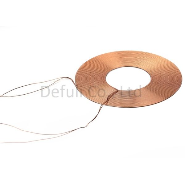 Mobile Phone Wireless Transmitter Charging Coil , Smallest Qi Receiver Coil