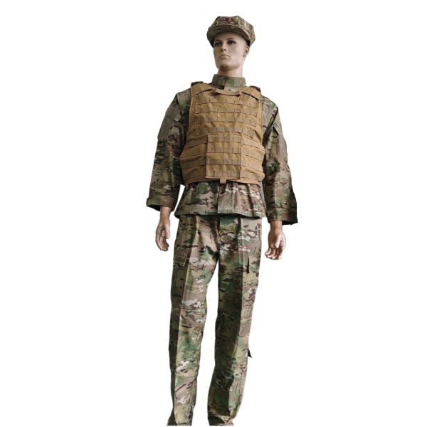 Tactical 600D Polyester Battle Vest Modular MOLLE Vest Breathable