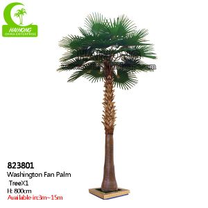 Quality Lifelike Firber Glass Trunk 8m Artificial Tropical Tree HAIHONG wholesale