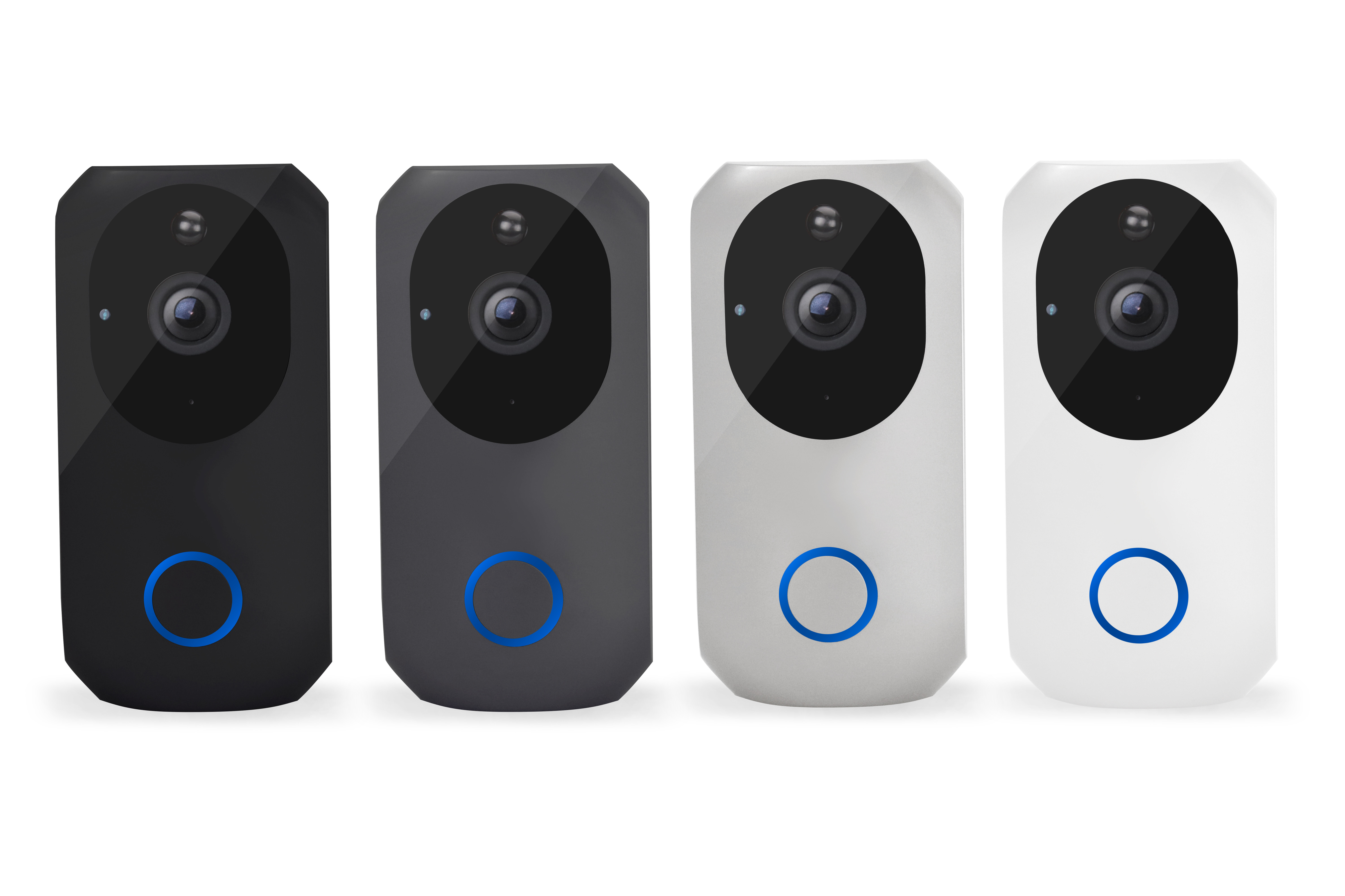 Glomarket 1080P Wifi Smart Video Doorbell Audio Home Security Wireless Smart Doorbell