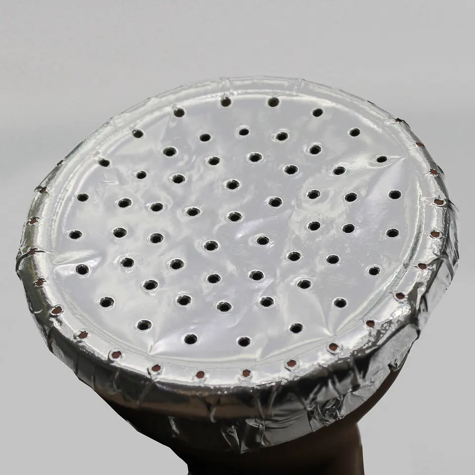 Customized Hookah Foil Aluminum Foil Paper Sheets With Holes for Shisha Accessories