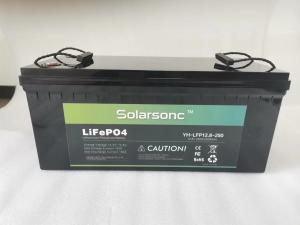 China 250 Ah 12v Lifepo4 Battery 100ah 200ah 80ah Solar System Off Grid Battery on sale