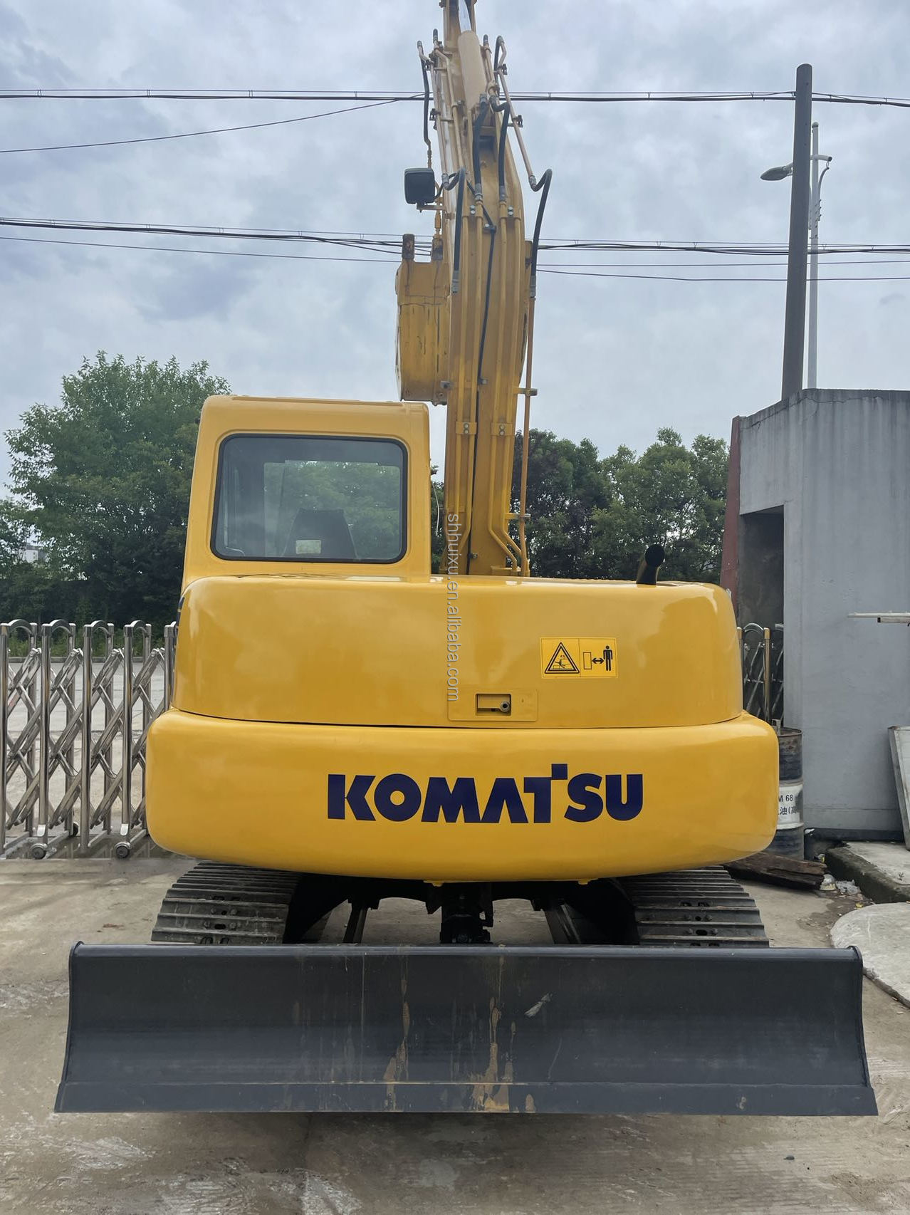 Crawler excavator Komatsu PC60 6 ton used hydraulic high quality/Second hand mini digger Komatsu PC60 Japan origin cheap price Komatsu Excavator