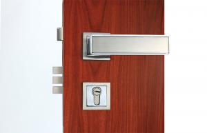 Quality Commercial Entry Lever Mortise Cylinder Locks Custom 3 Brass Keys wholesale