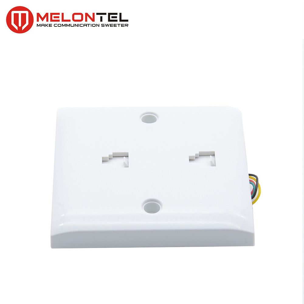 2 Port Surface Mount Box face plate MT 5905 Network RJ45 Jack 86 Type